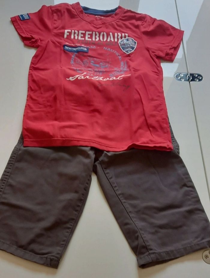 Short et tee shirt 10 ans