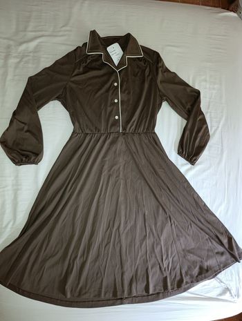 Robe vintage kaki 