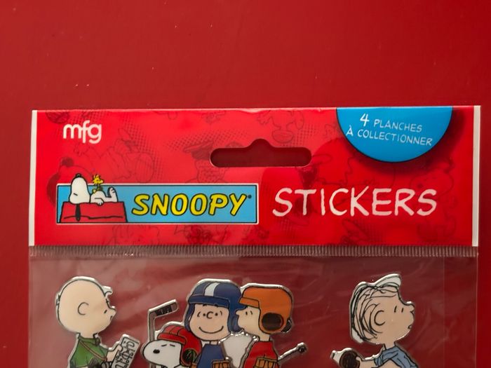 sachet de 11 stickers « Snoopy » - photo numéro 3