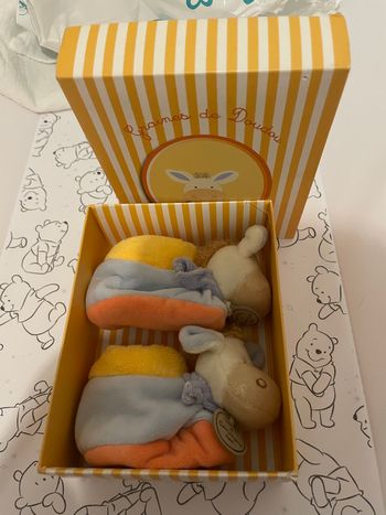 Chausson hochet âne