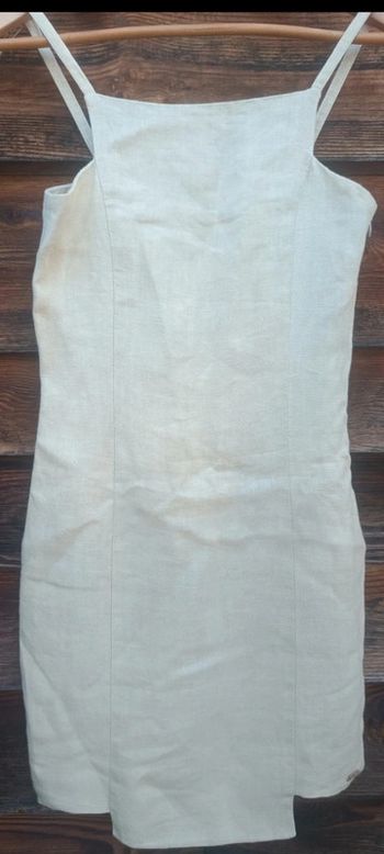 Robe 100% lin taille S