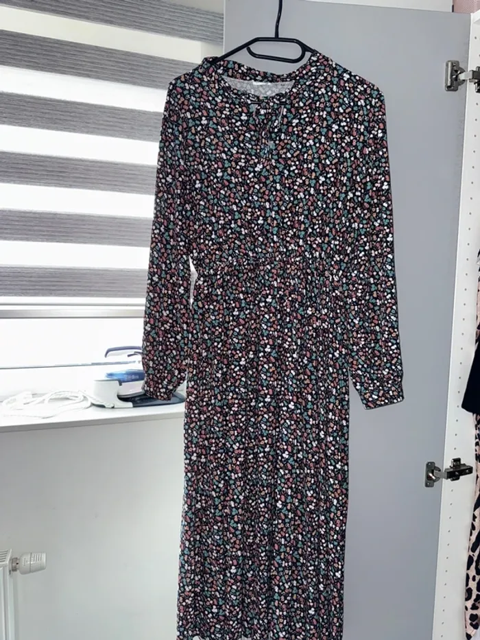 Robe d’été manche longue fluide taille 42 - photo numéro 2
