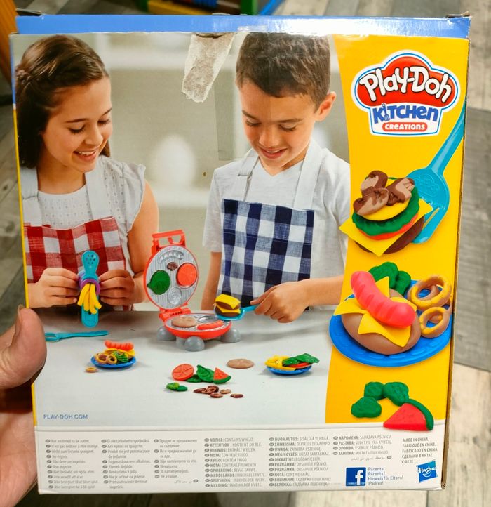 PlayDoh kitchen créations burger party - photo numéro 2