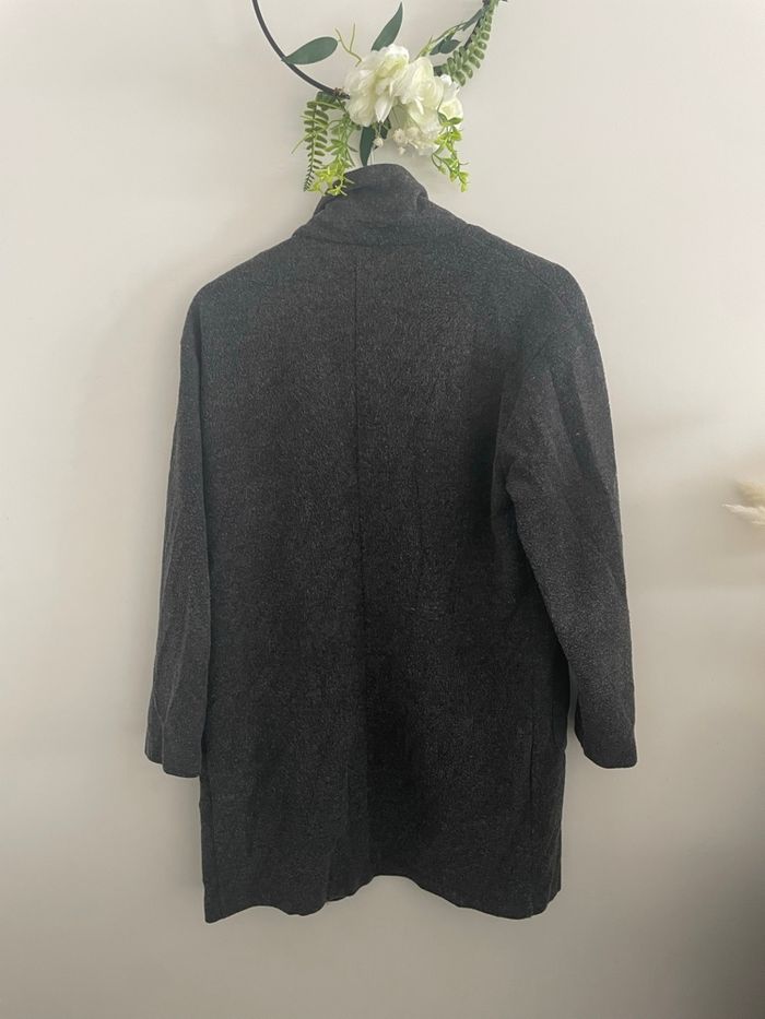🌸pardessus manteau long fin gris Zara taille M 🌸 - photo numéro 2