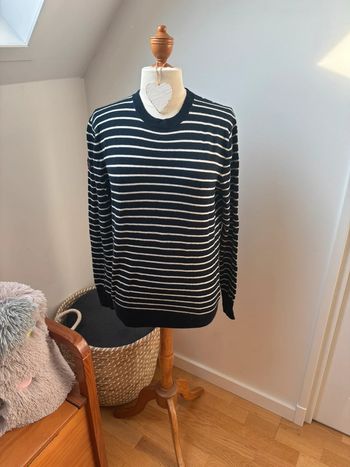💙 très joli Pull marinière - Superdry - M