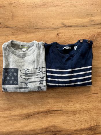 Lot de 2 pulls fins 5 ans