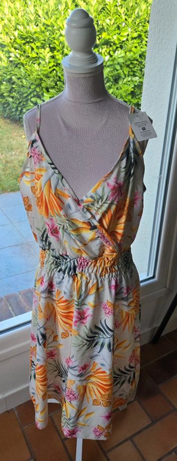 Robe fleuries taille unique grande taille