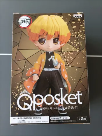 Figurine Demon Slayer Zenitsu Agatsuma Banpresto Qposket