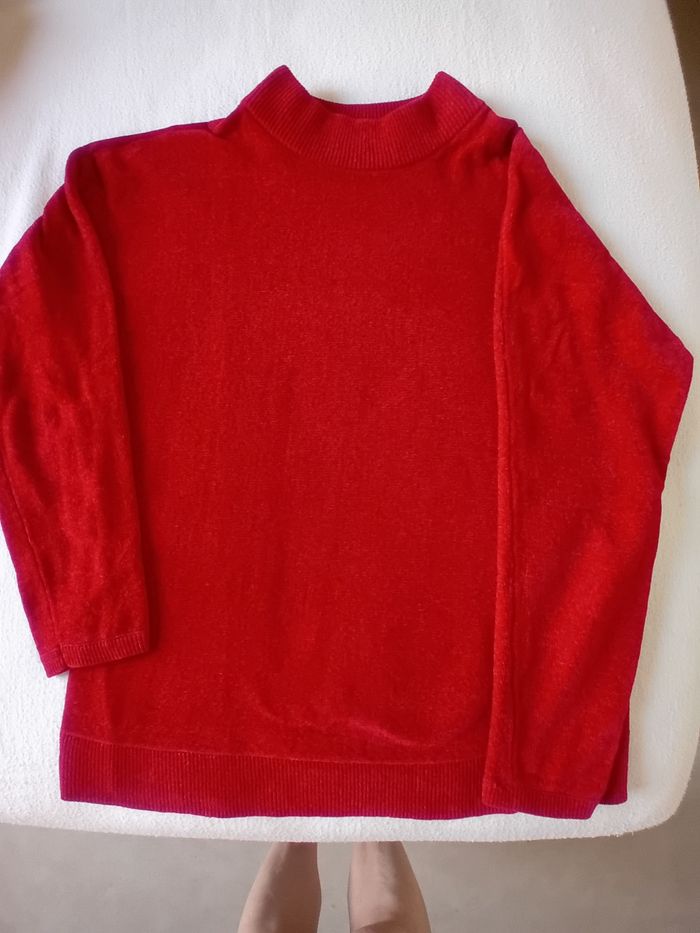 Pull rouge - photo numéro 5