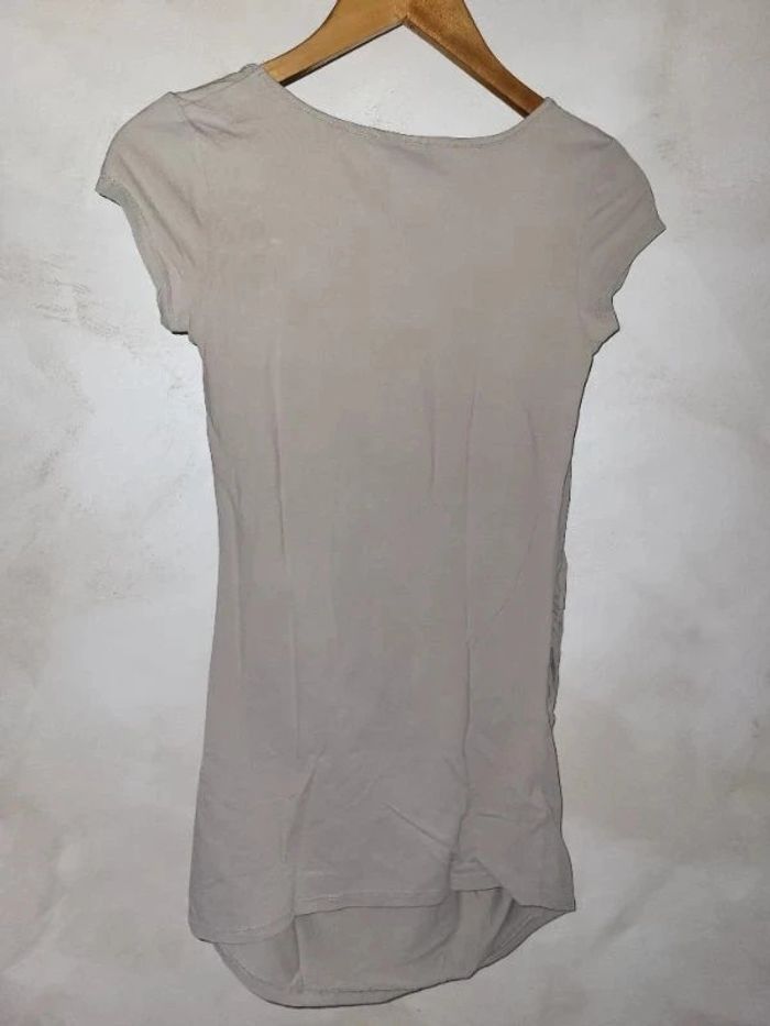 Tunique de grossesse beige Calin Kalin taille 34/36 - photo numéro 3