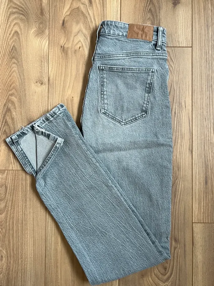 Jean skinny gris femme Zara