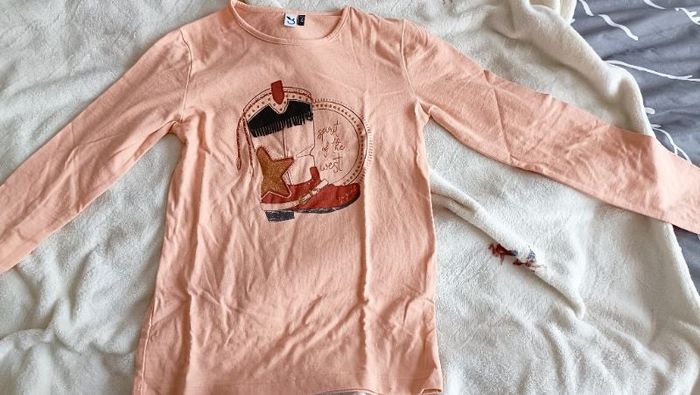 T-shirt manches longues 12ans