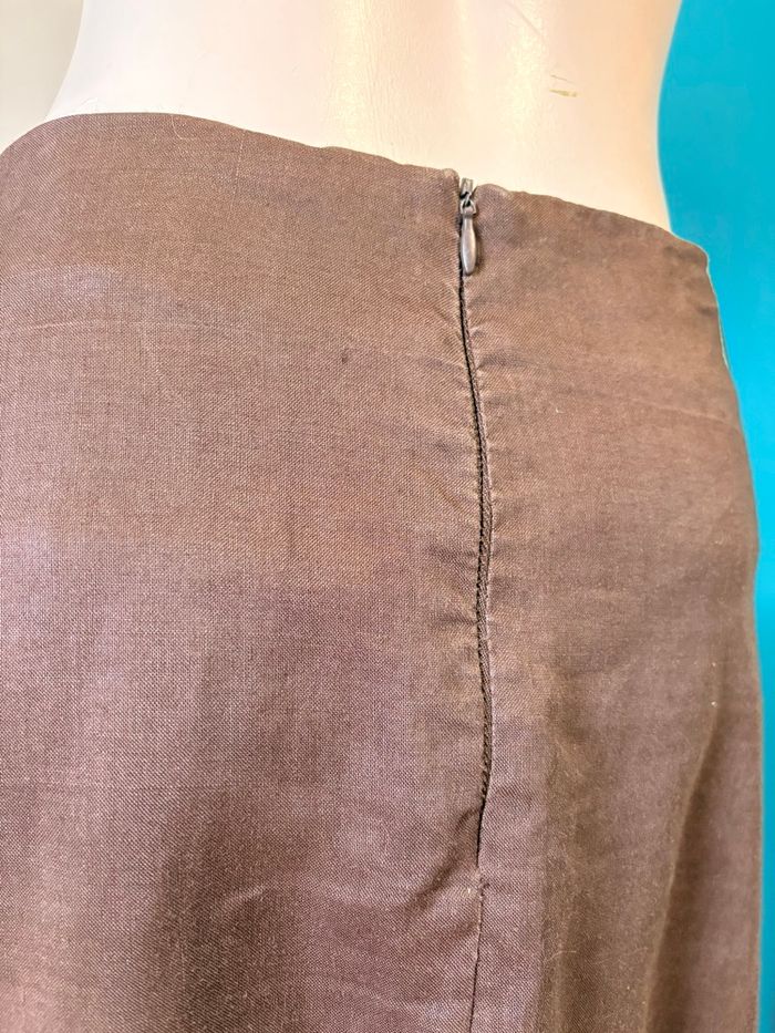 🤎 Jupe femme – Taille 38 – Marron – TBE - photo numéro 5