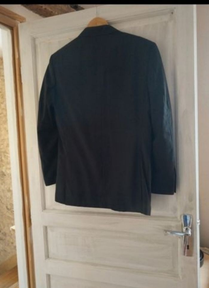 Costume  homme noir taille 40/M - état neuf - photo numéro 2