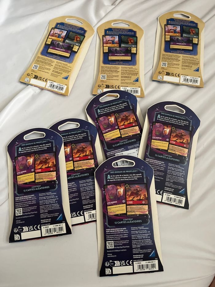 Lorcana booster blister terres d’encres retour Ursula chapitre 3 et 4 artset - photo numéro 4