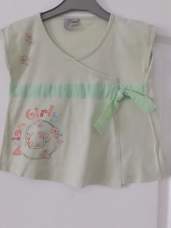 Tee-shirt manches courtes fille 6ans