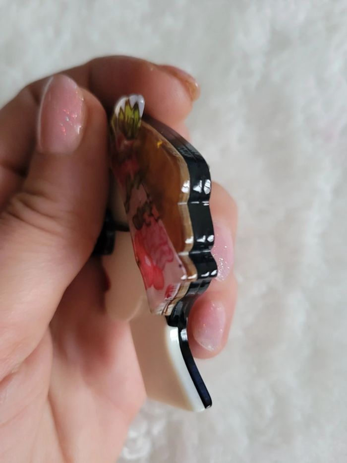 Broche femme lunette de soleil, turban - photo numéro 5