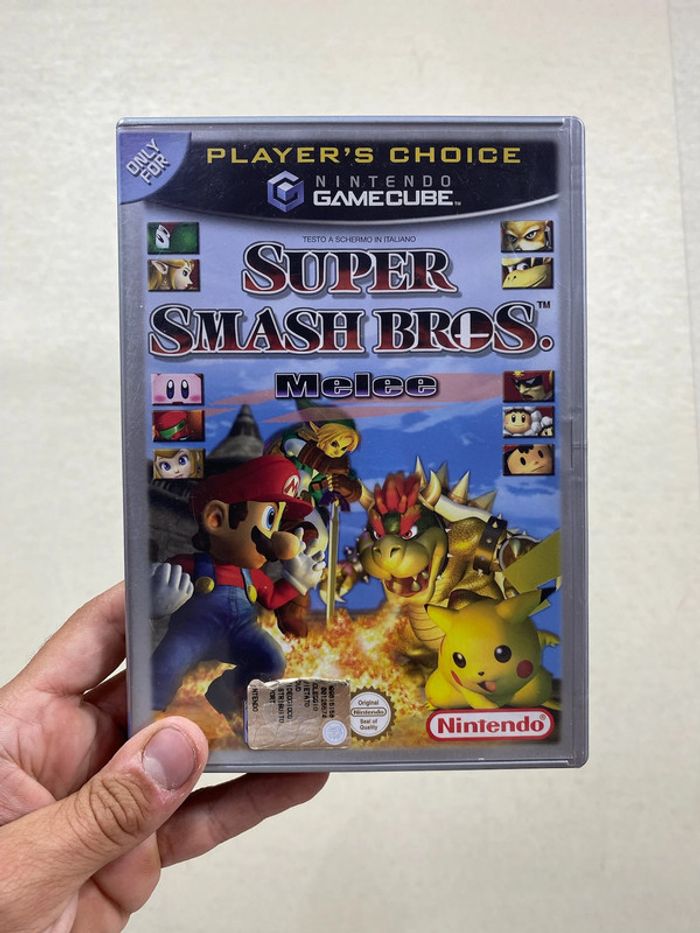 🎮 Super Smash Bros Melee - GameCube - complet 🇮🇹