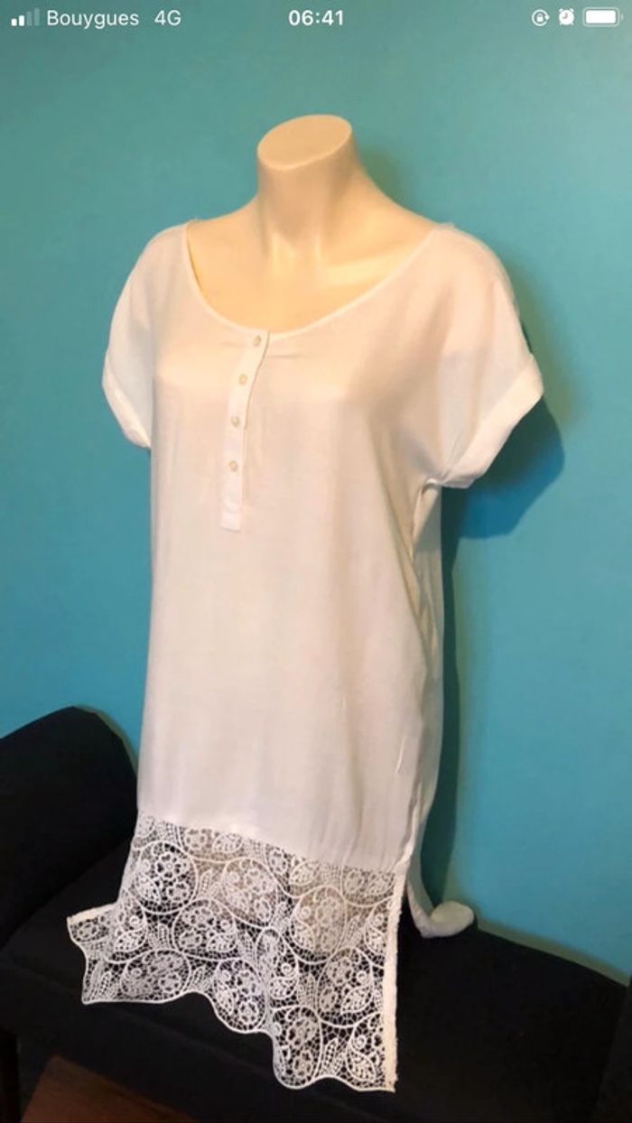 Tunique calzedonia beige 🌺 taille S/M