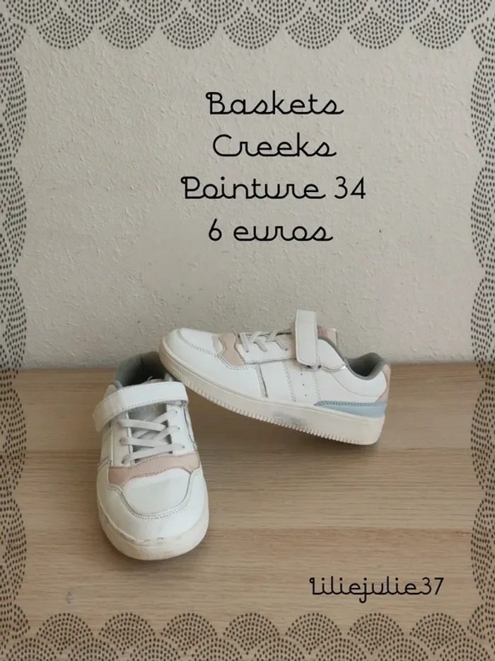 Baskets Creeks pointure 34