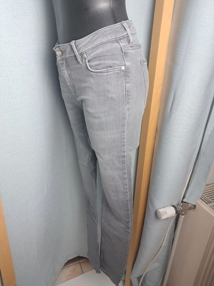 Reiko jean slim gris T.35 en tbe - photo numéro 6