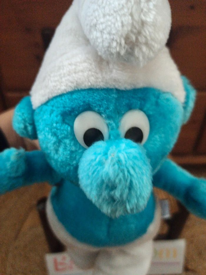 peluche Peyo 1981 Schtroumpf vintage tbe - photo numéro 7