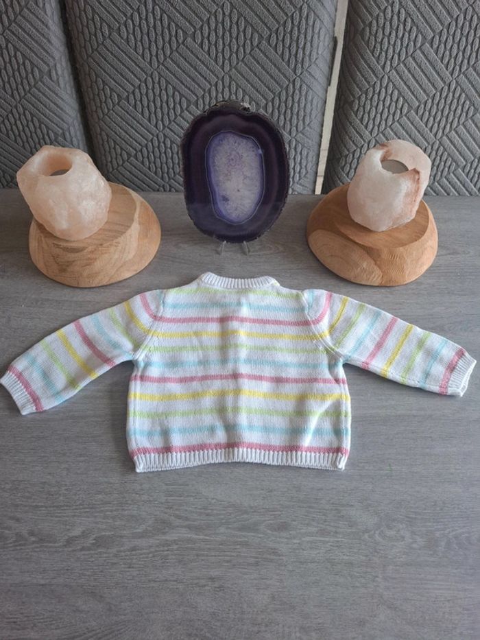 Gilet coloré 6 mois - photo numéro 4