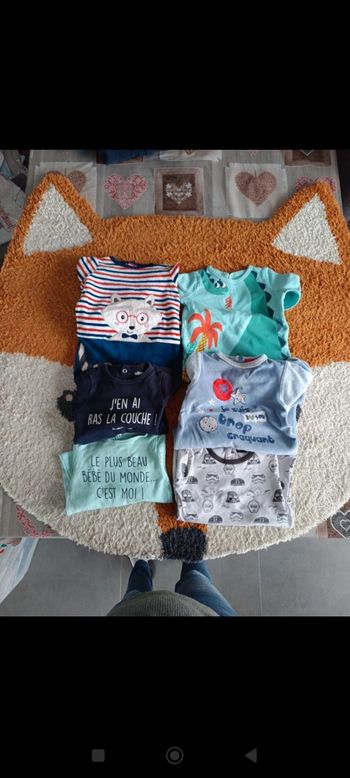 6 Pyjamas manches longues 6 mois