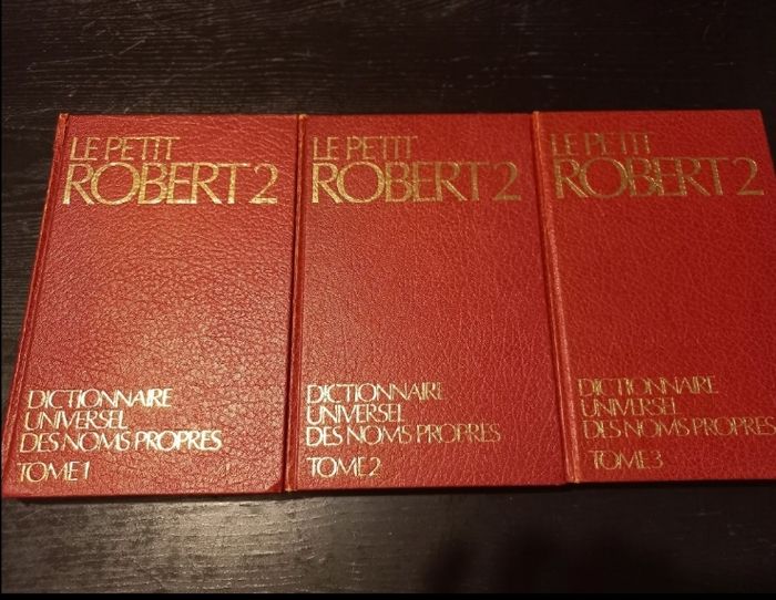 Lots 3 livres le Robert dictionnaire - photo numéro 3