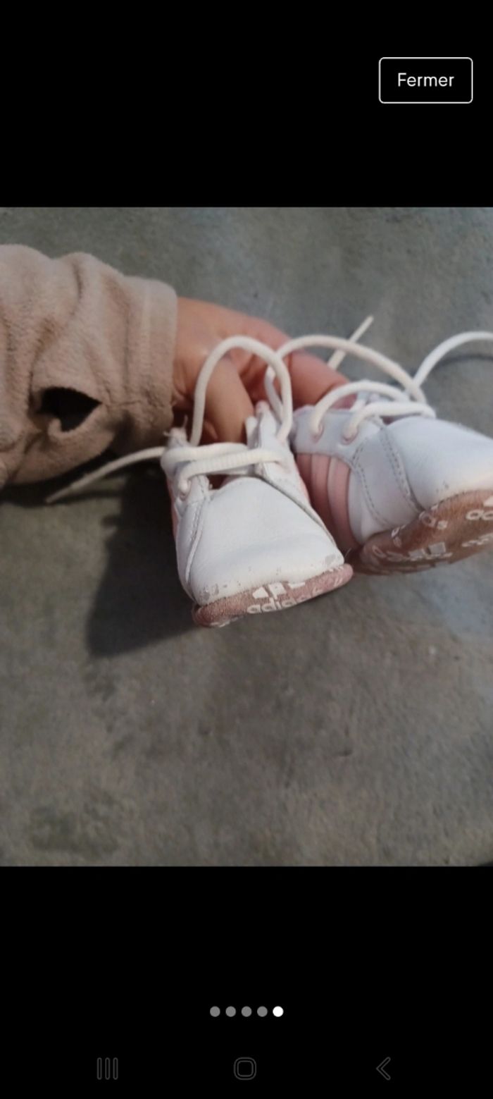 Chaussure souple Adidas 19 fille - photo numéro 5