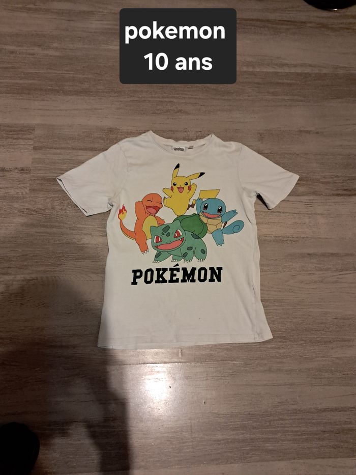 Tee-shirt MC pokemon 10 ans
