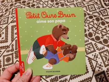 Livre petit ours brun