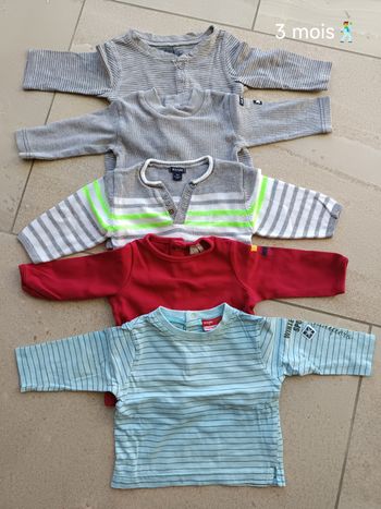 Lot vêtements garçon 3 mois 