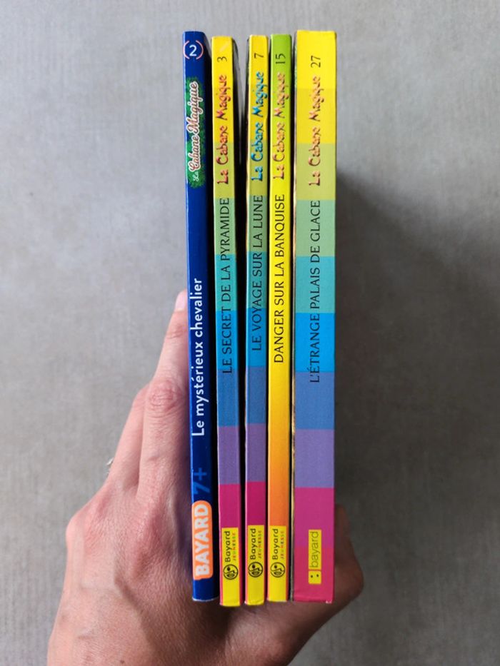 Lot de 5 livres cabane magique - photo numéro 2