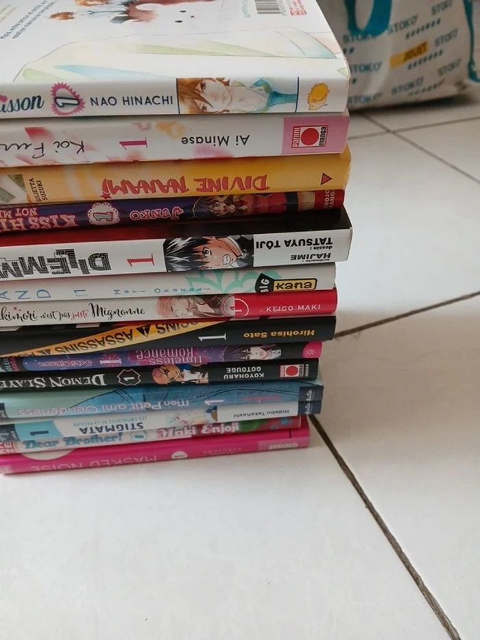 Lot de 14 manga tome 1 - photo numéro 4