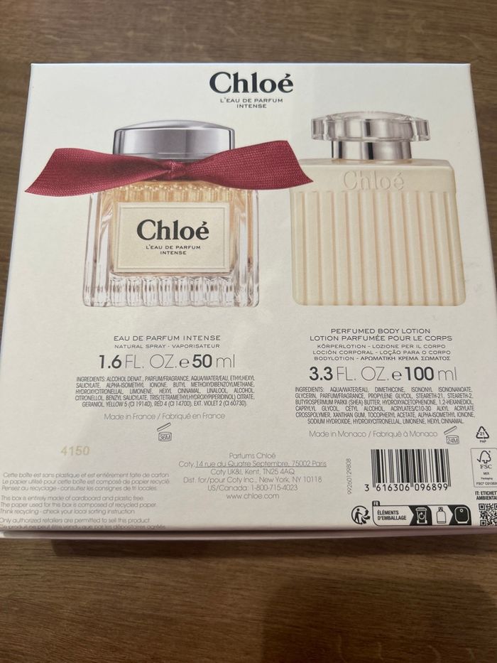 Coffret Chloé parfum - photo numéro 3