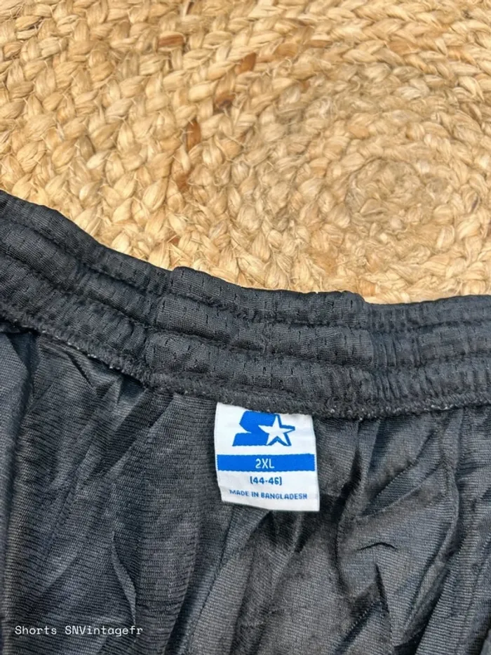Short Starter Homme Noir Taille XXL | Très Bon État | Streetwear Classique SM118 - photo numéro 3