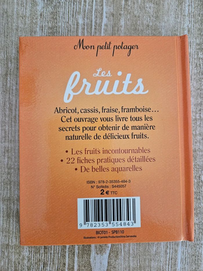 Mon petit potager Les fruits - photo numéro 2