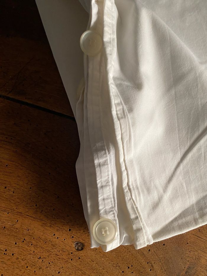 Parure blanche à broderies - photo numéro 3