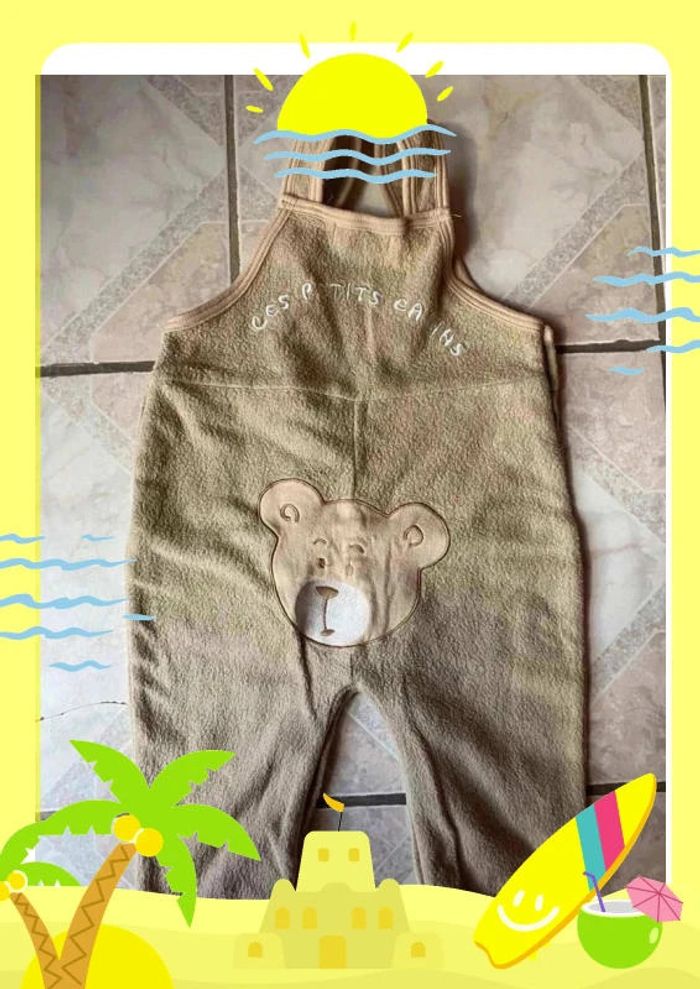 Salopette beige les petits câlins