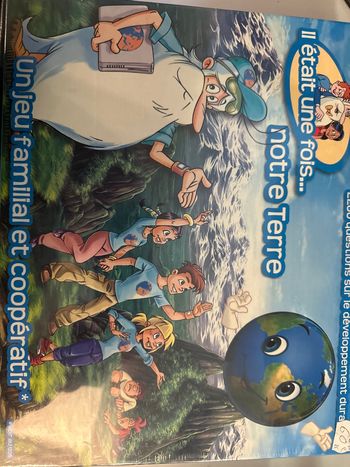 Jeu société il était une fois notre terre neuf blister