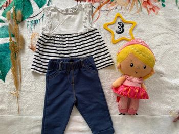 Ensemble bébé fille 3 mois