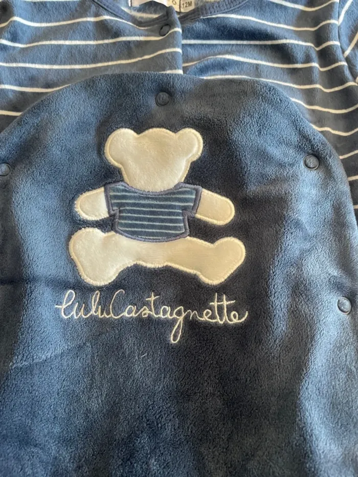 Pyjama polaire lulu castagnette - photo numéro 2