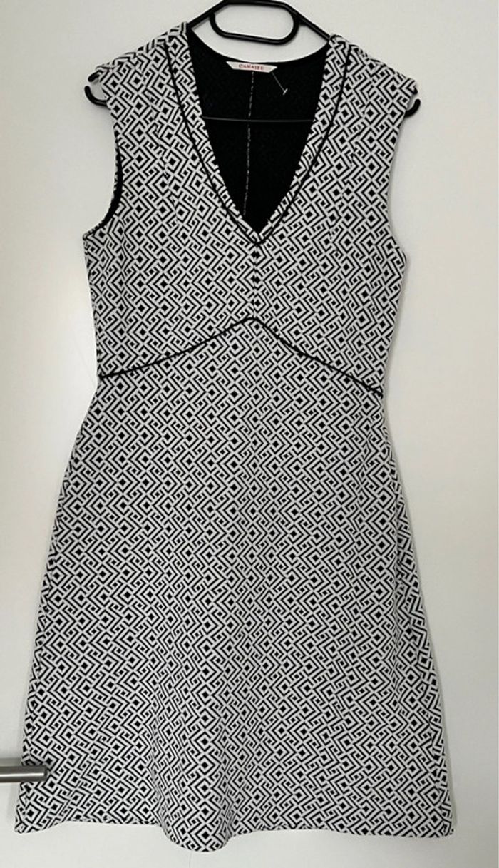 Robe Camaïeu Noir et Blanche