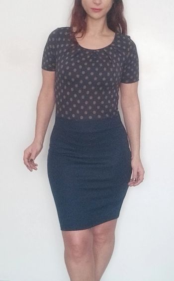 Robe midi moulante féminine taille 38
