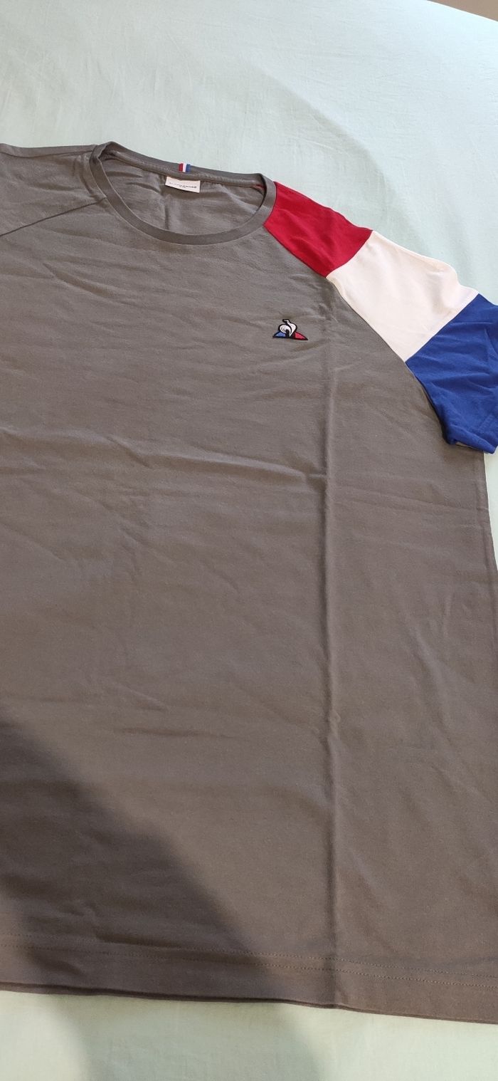 T-shirt homme taille XXL neuf, coq sportif - photo numéro 2