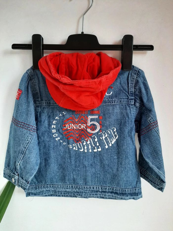 Veste en jean à capuche - photo numéro 2