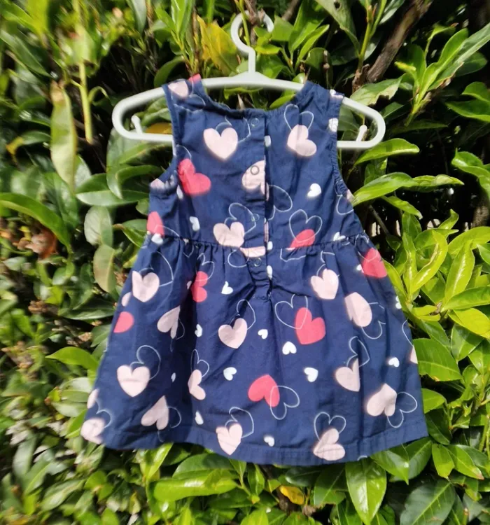 Robe Coeur,  Fille 12 mois Inextenso - photo numéro 2