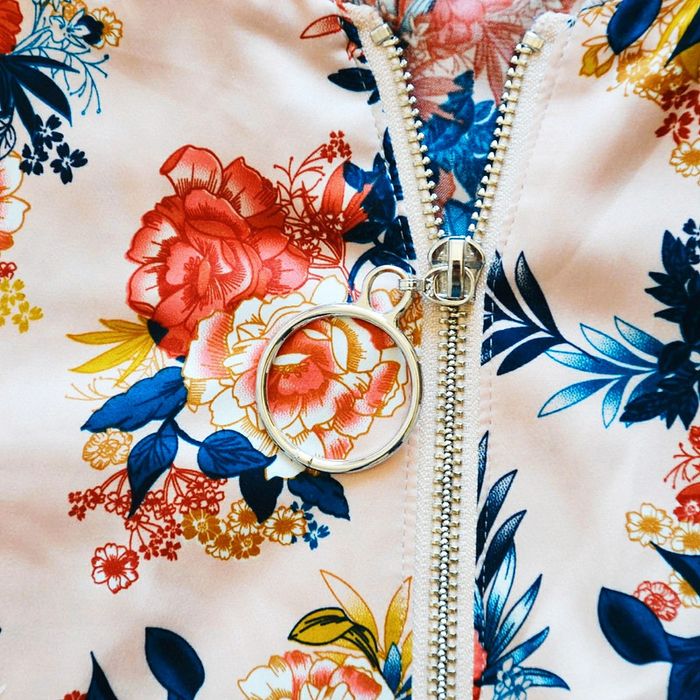 Kiabi Veste Sukajan Vintage Collection Rose Fleurs Inspiration Asiatique Femme (Taille M) - photo numéro 7