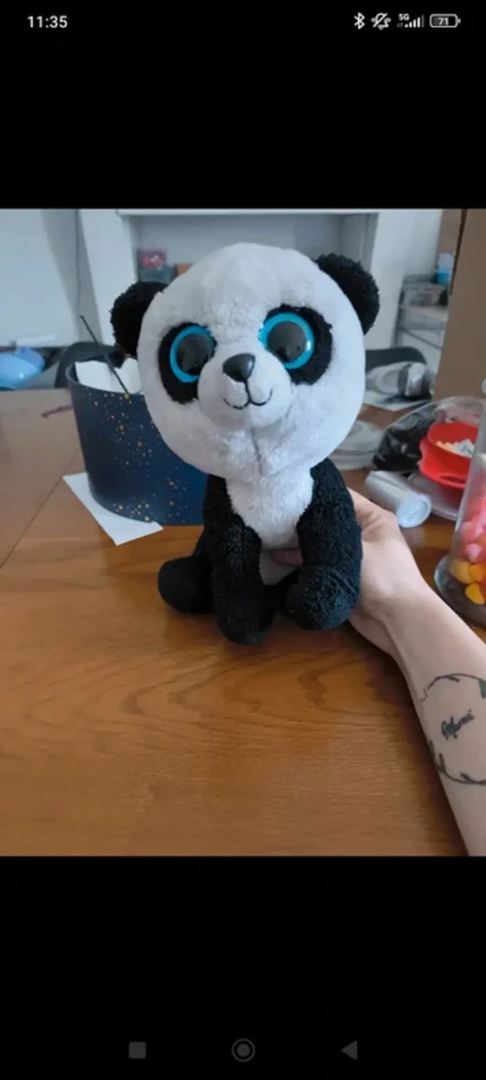 Peluche grand panda - photo numéro 3